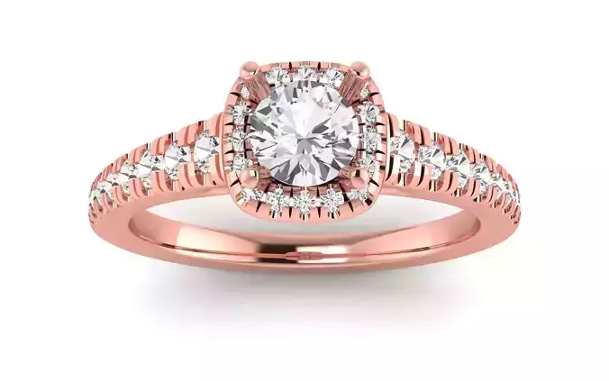 Solitaire Wedding Engagement Women Ring