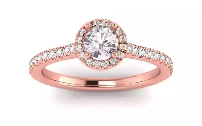 Solitaire Wedding Engagement Women Ring
