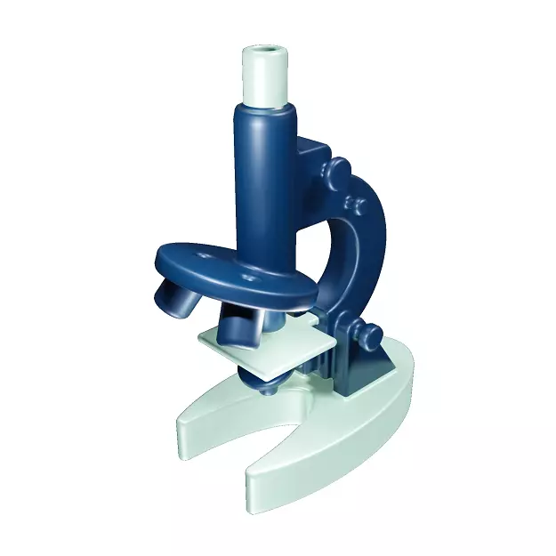 Infant Microscope Toy 3D model_0