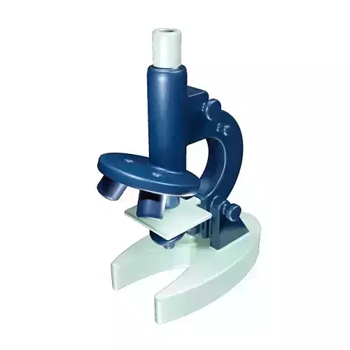 Infant Microscope Toy 3D model