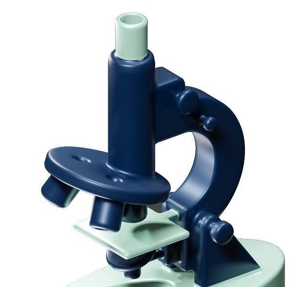 Infant Microscope Toy 3D model_3