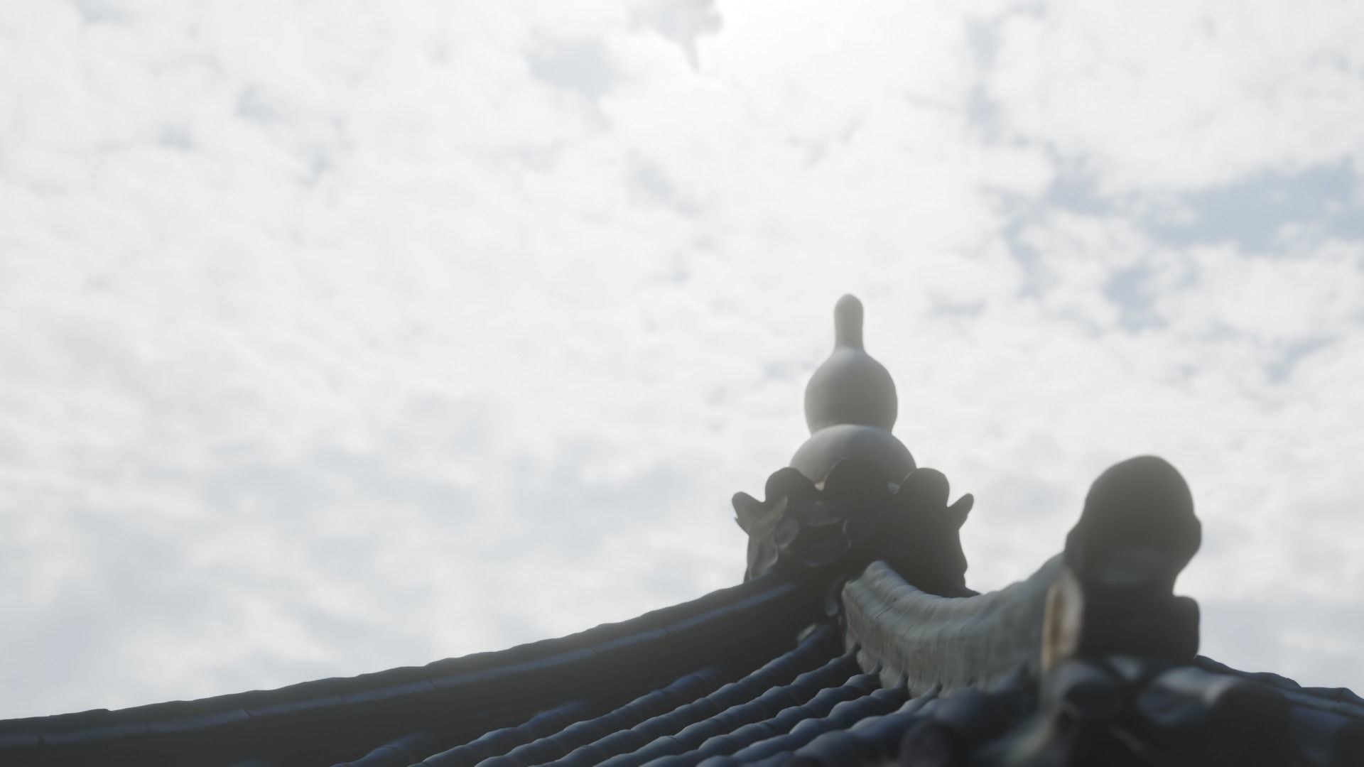 Roof of Ureukjeong Pavilion in Uirimji Reservoir 3D model_5
