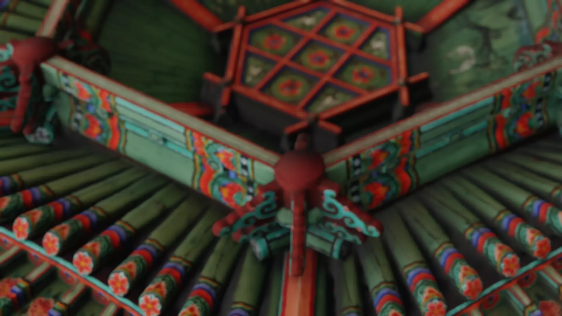 Roof of Ureukjeong Pavilion in Uirimji Reservoir 3D model_0