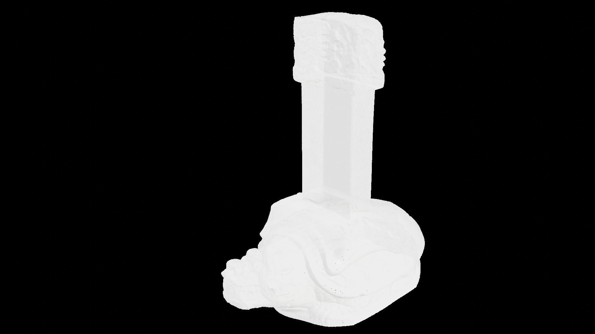 King Yeongjo Placenta Chamber Monument 1 3D model_5