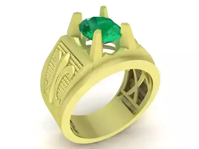 korea diamond men ring 3783