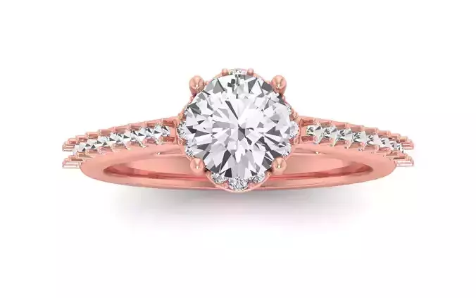 Solitaire Wedding Engagement Women Ring Bridal Ring