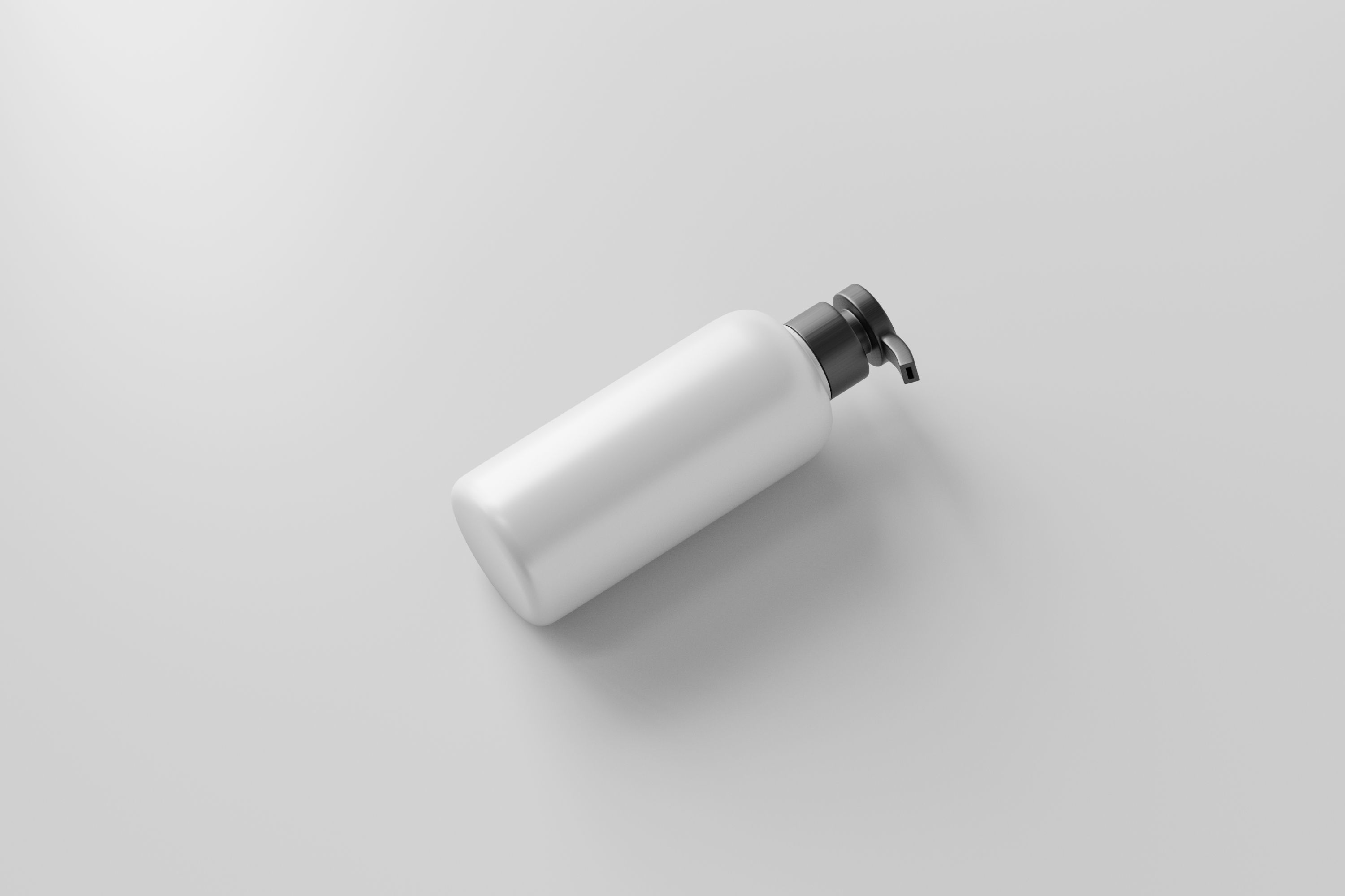 Bottle and tube cosmetic collection Low-poly 3D model_11