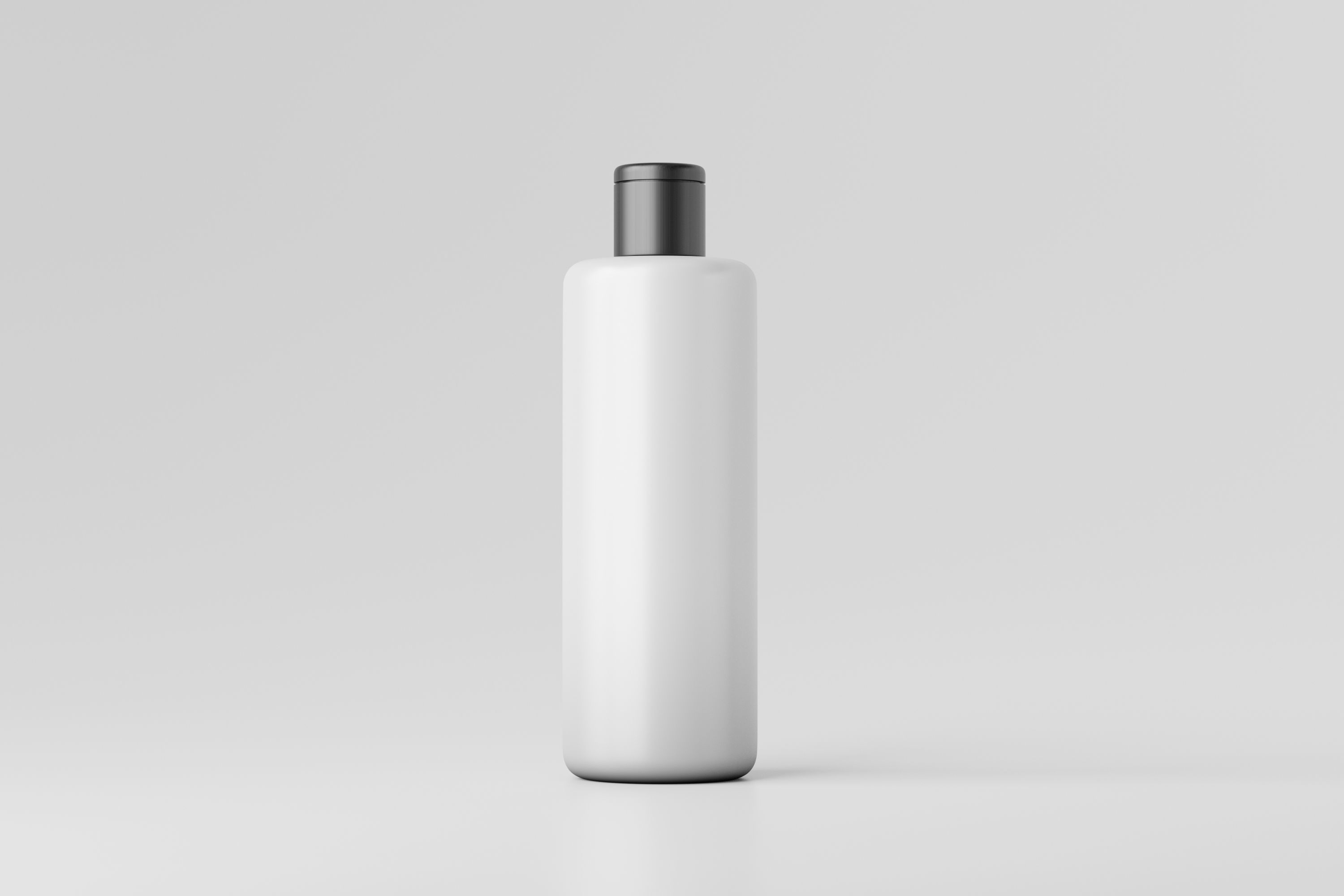 Bottle and tube cosmetic collection Low-poly 3D model_7