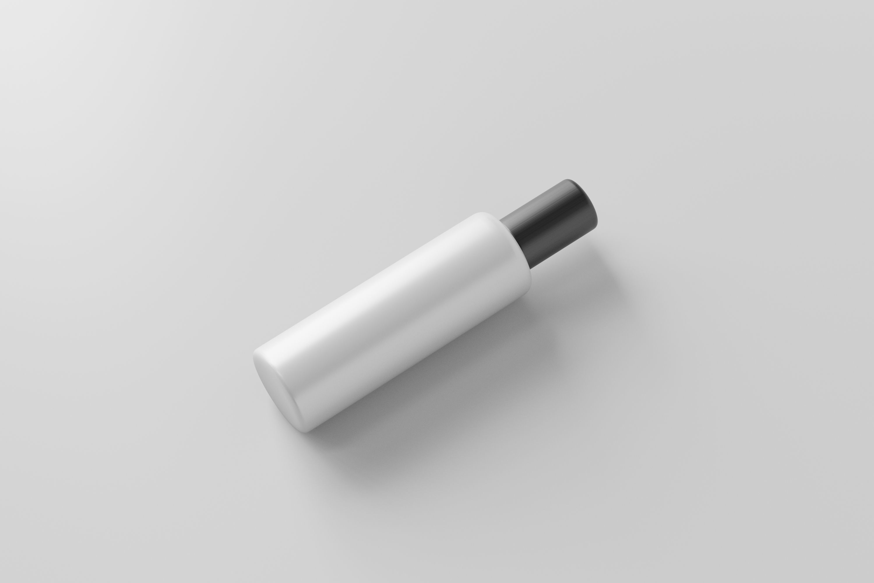 Bottle and tube cosmetic collection Low-poly 3D model_16