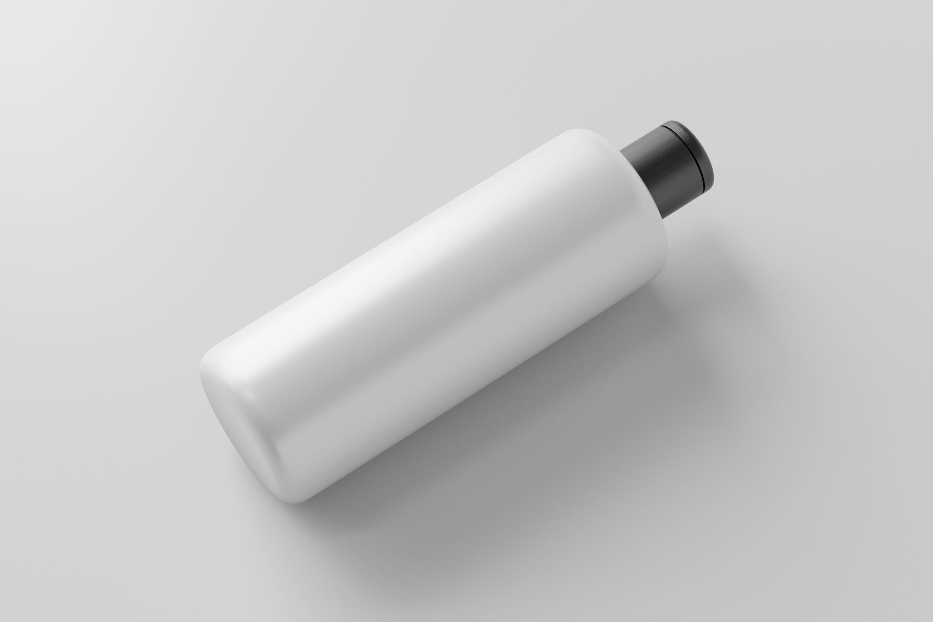 Bottle and tube cosmetic collection Low-poly 3D model_17