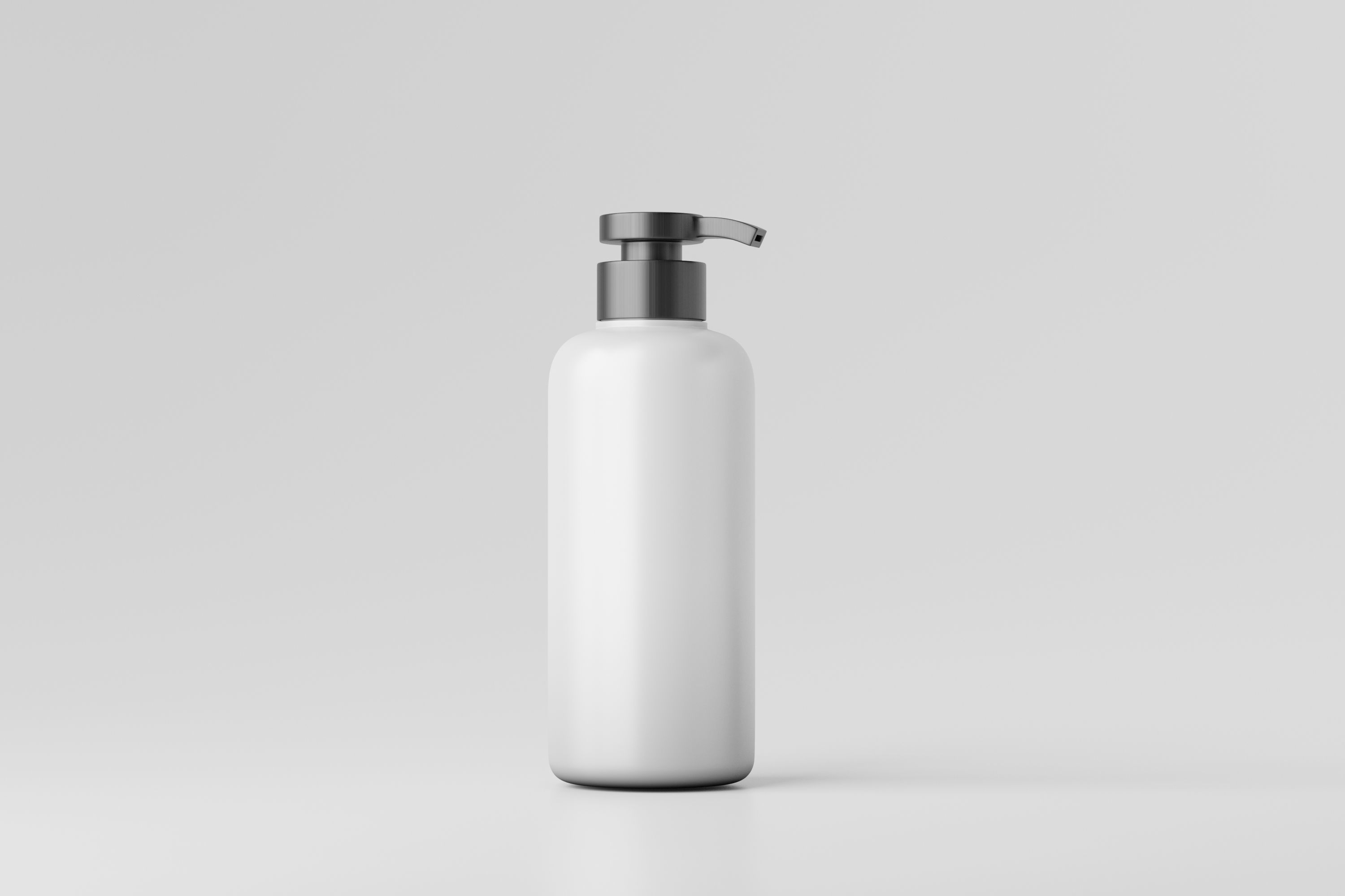 Bottle and tube cosmetic collection Low-poly 3D model_4