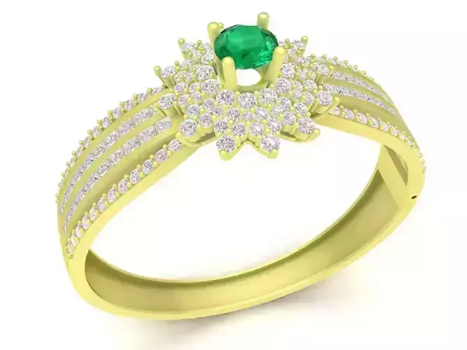 Hongkong diamond bangle 3784