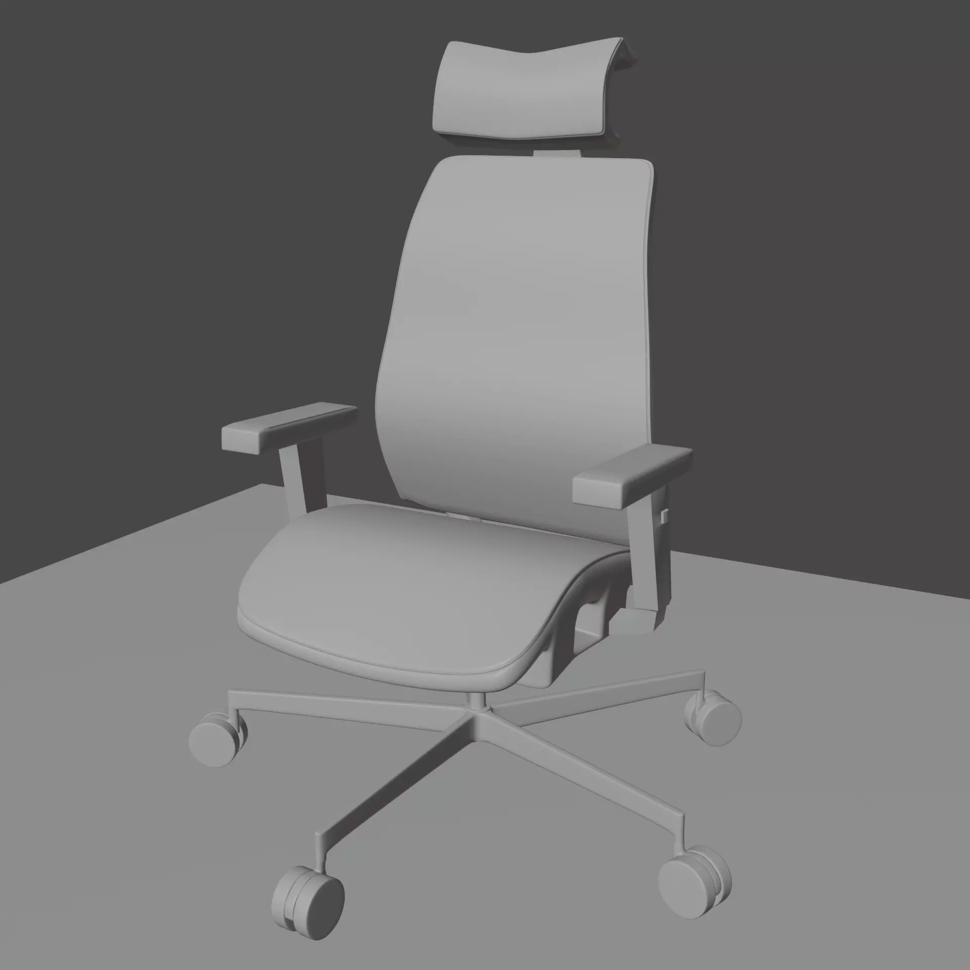 office chair 3d model 3D model_0