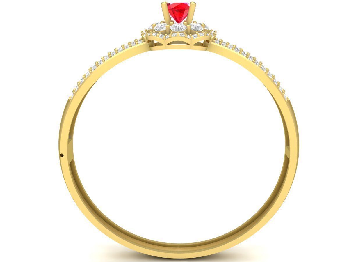 hongkong diamond bangle 3785 3D print model_6