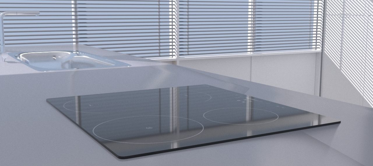 modern kitchen interior design 3D model_7