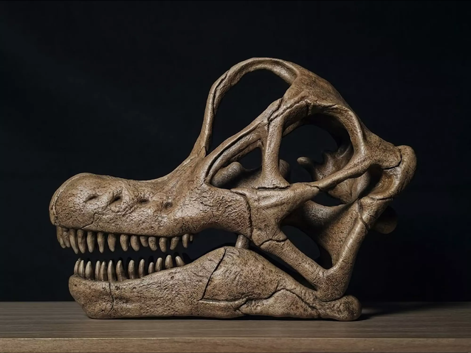 Brachiosaurus Skull 3D Print Model 3D print model
