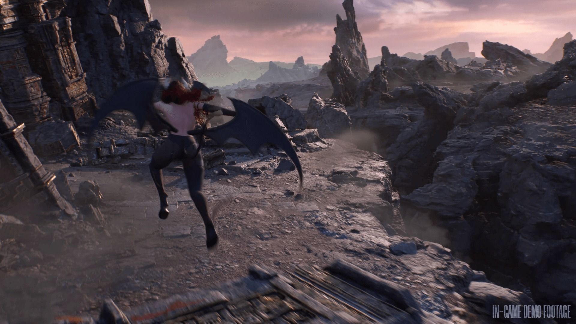 Succubus Lily - Game Ready Low-poly 3D model_20