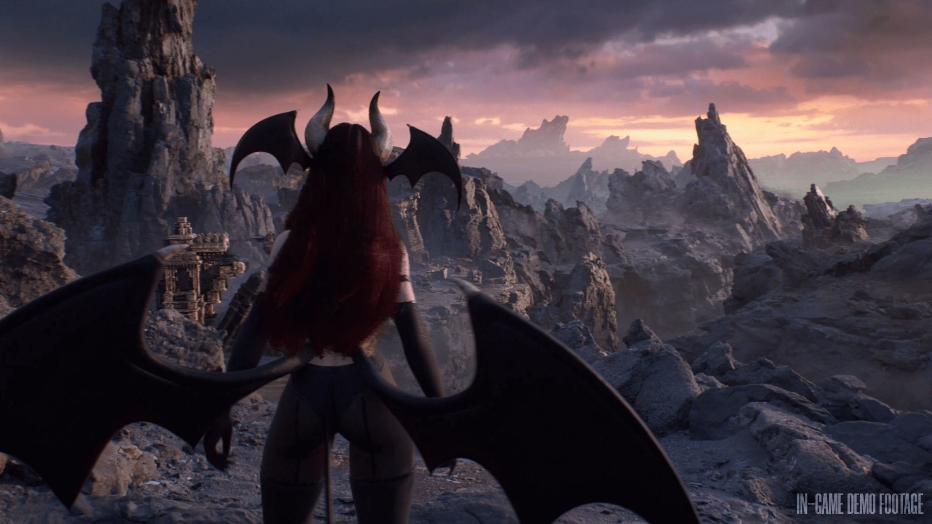 Succubus Lily - Game Ready Low-poly 3D model_18