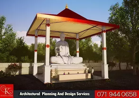 buddha temple 3D model