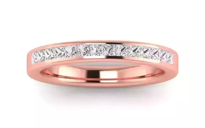 Solitaire Wedding Engagement Women Ring Minimalist Band