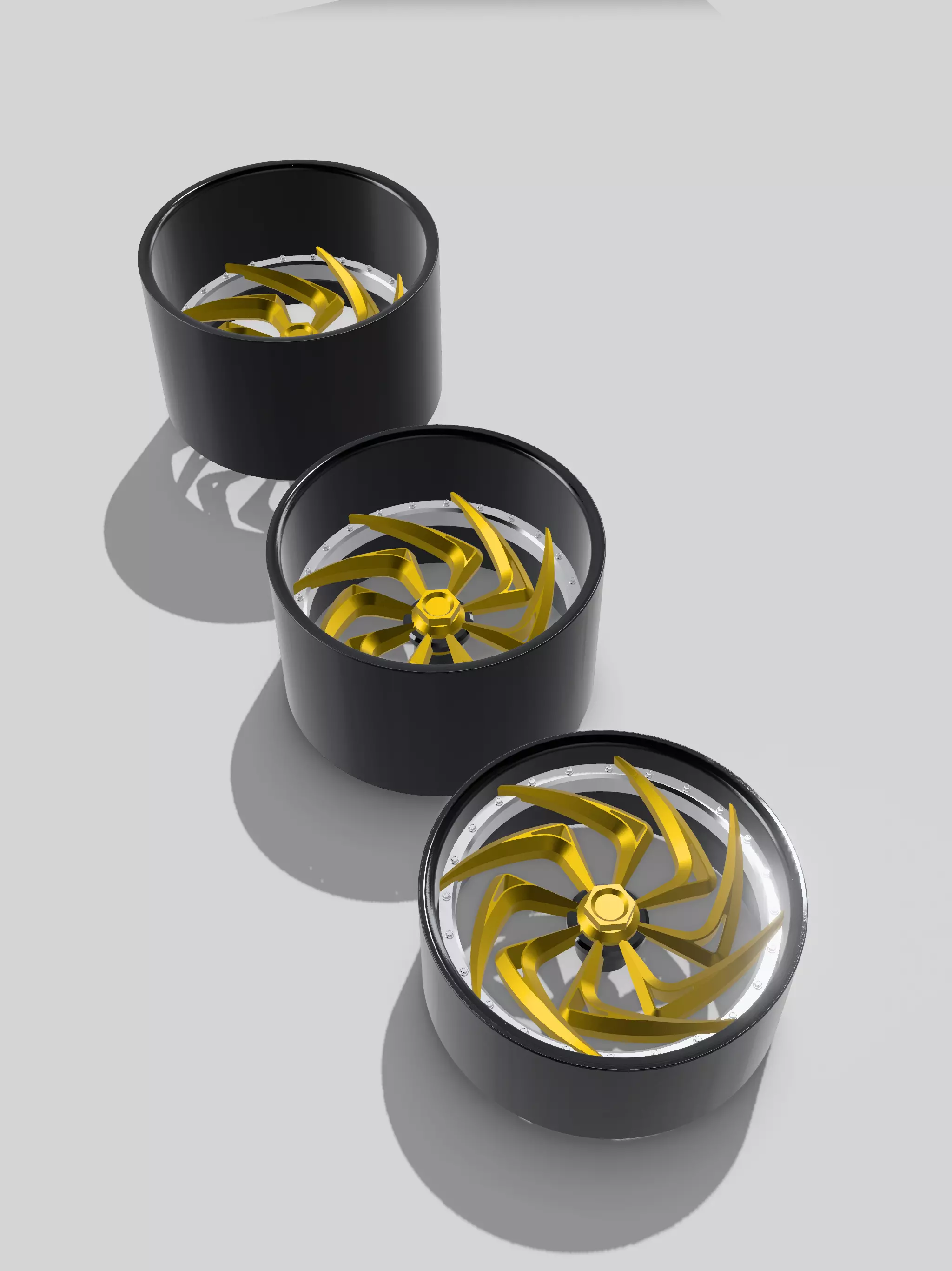 20inch LIGHTNING Concave Wheels 3 offsets w Tires 3D print model_0