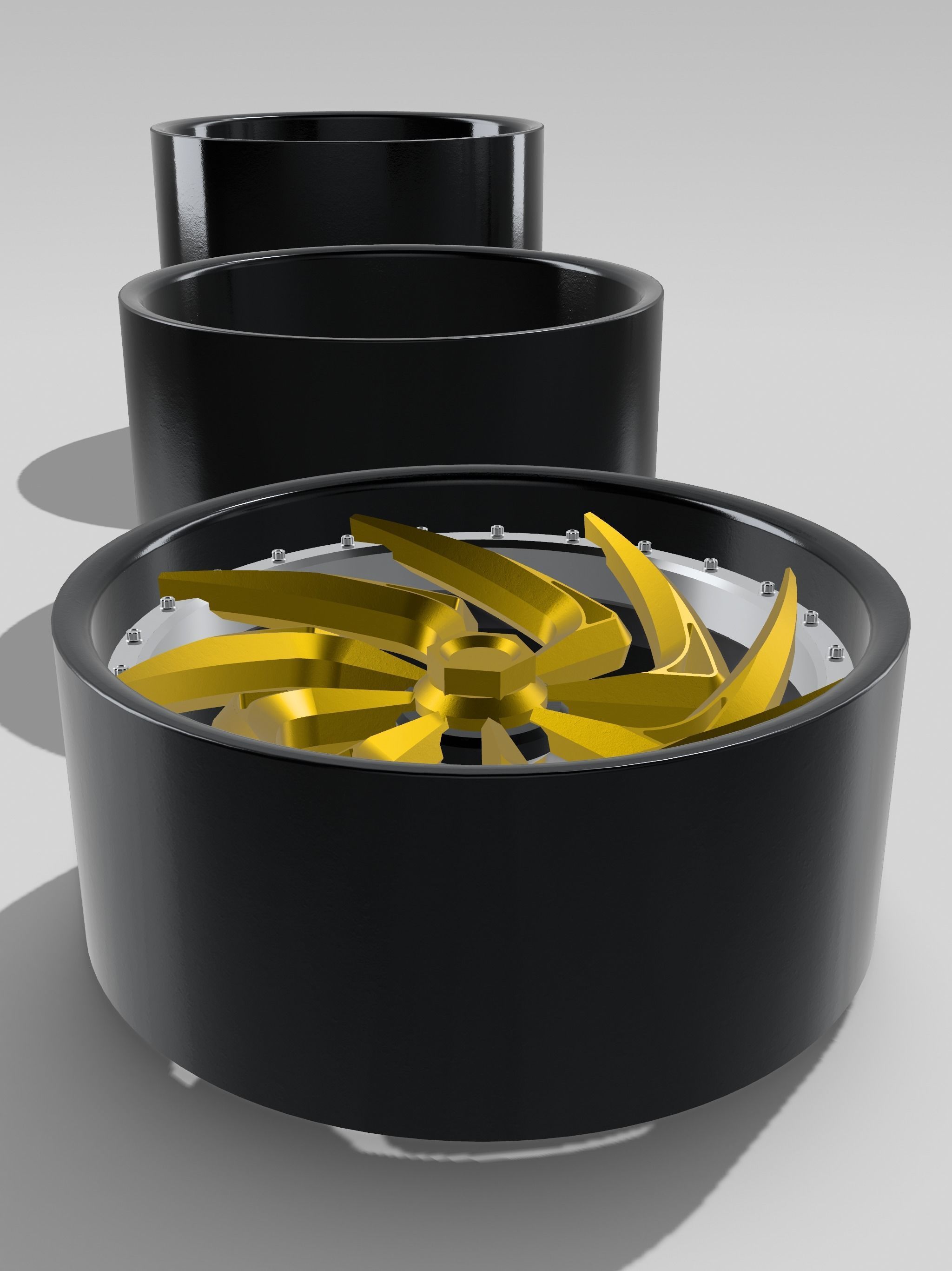 20inch LIGHTNING Concave Wheels 3 offsets w Tires 3D print model_3