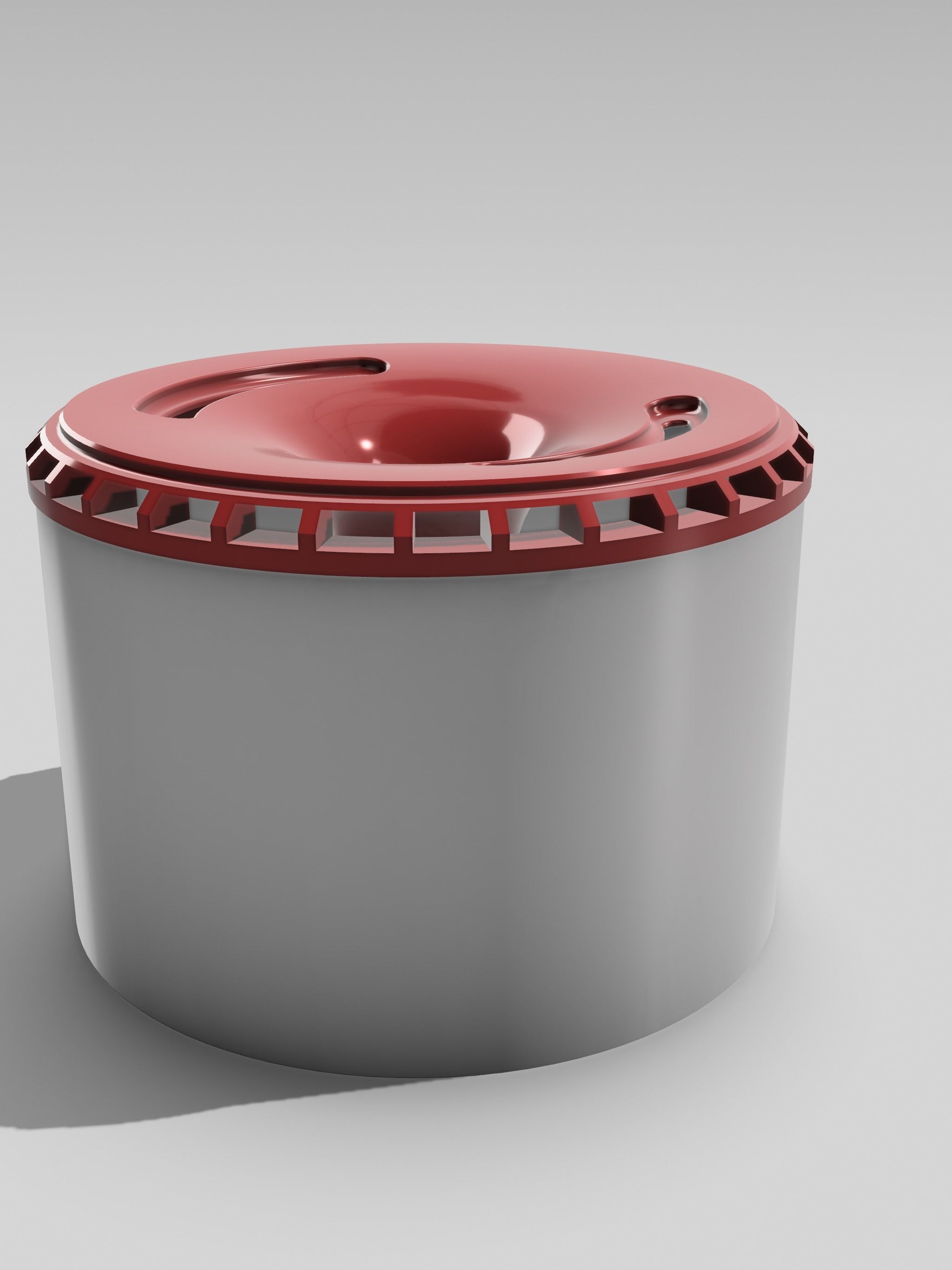 20inch CYBER FAN Concave Wheel w Tires 3D print model_2