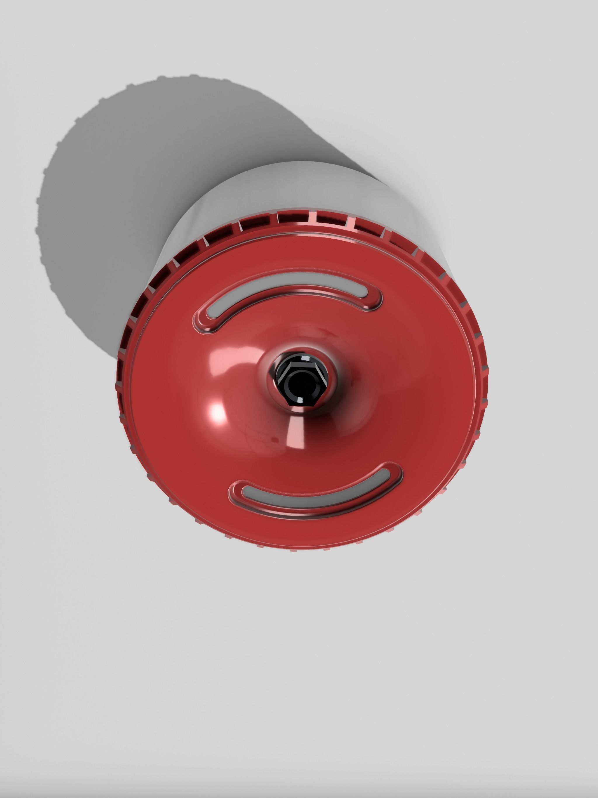 20inch CYBER FAN Concave Wheel w Tires 3D print model_1