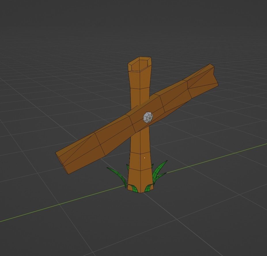 Natural pack Low-poly 3D model_15