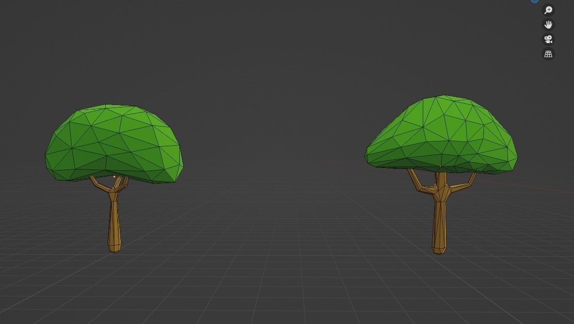Natural pack Low-poly 3D model_13