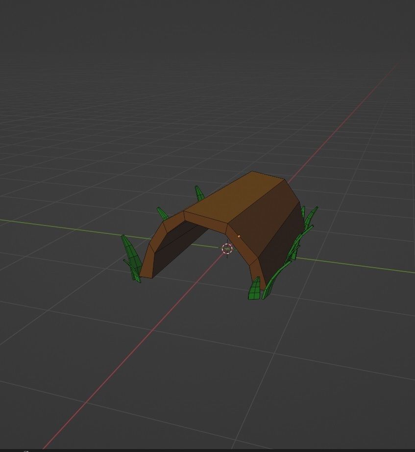 Natural pack Low-poly 3D model_27