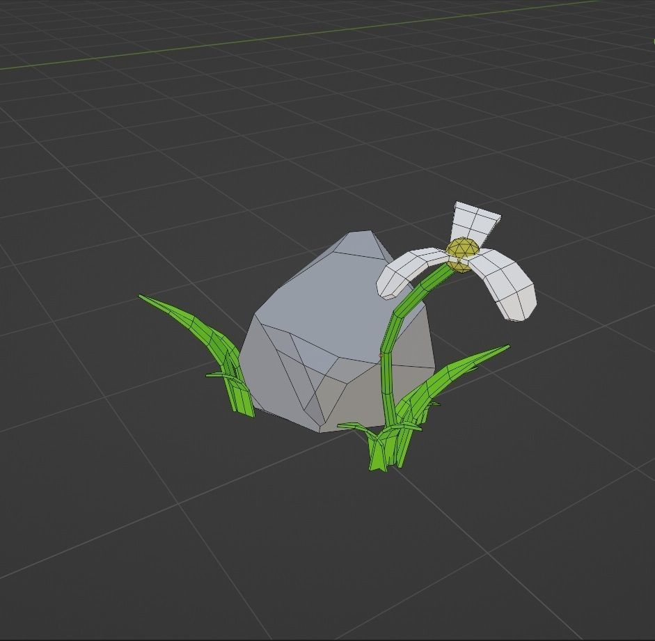 Natural pack Low-poly 3D model_20