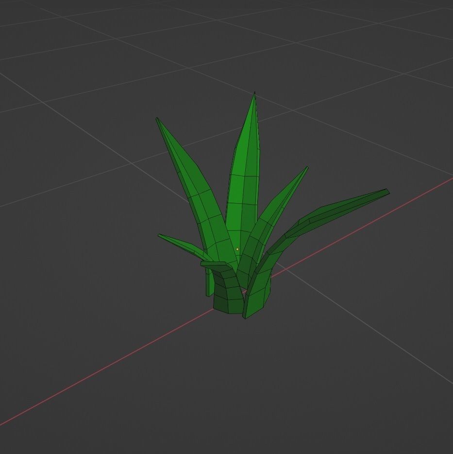 Natural pack Low-poly 3D model_17