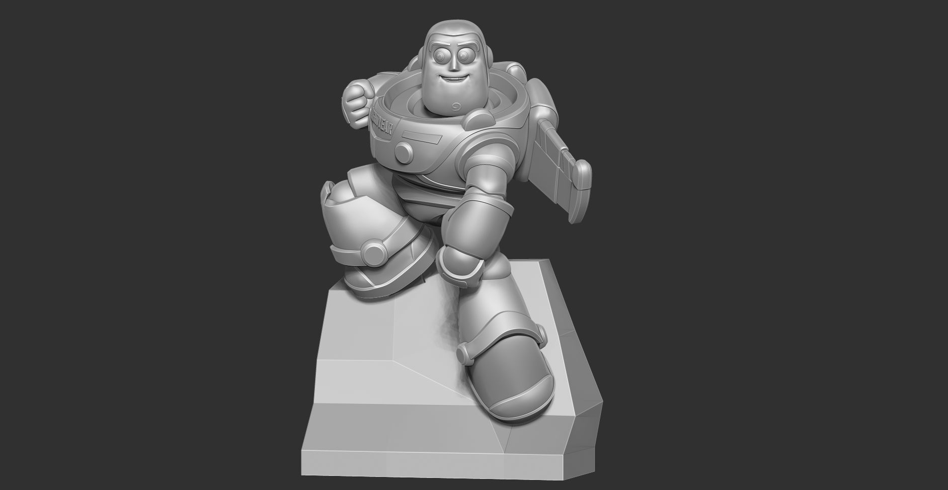 Buzz Lightyear Fanart 3D print model_9