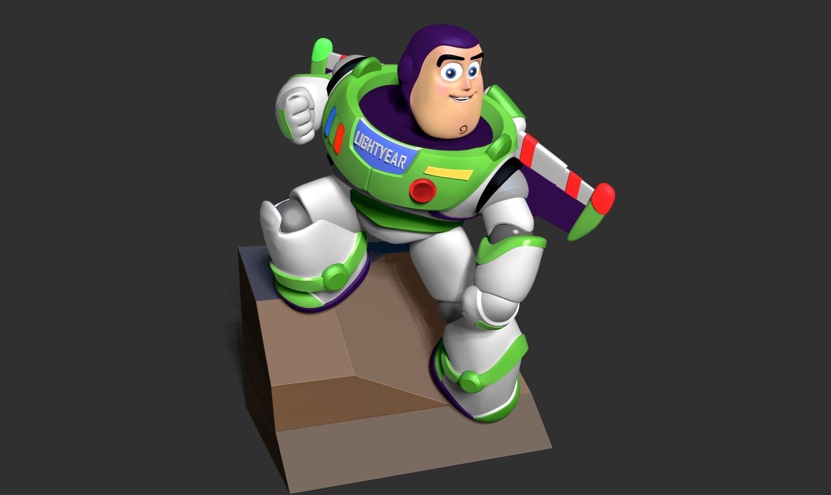 Buzz Lightyear Fanart 3D print model_14