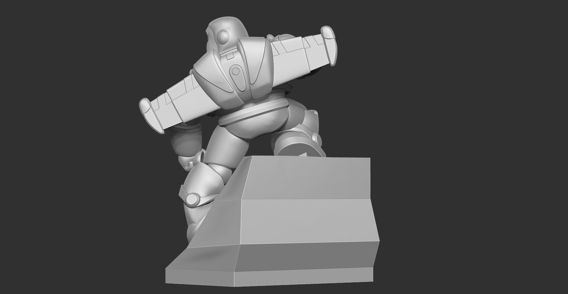 Buzz Lightyear Fanart 3D print model_8
