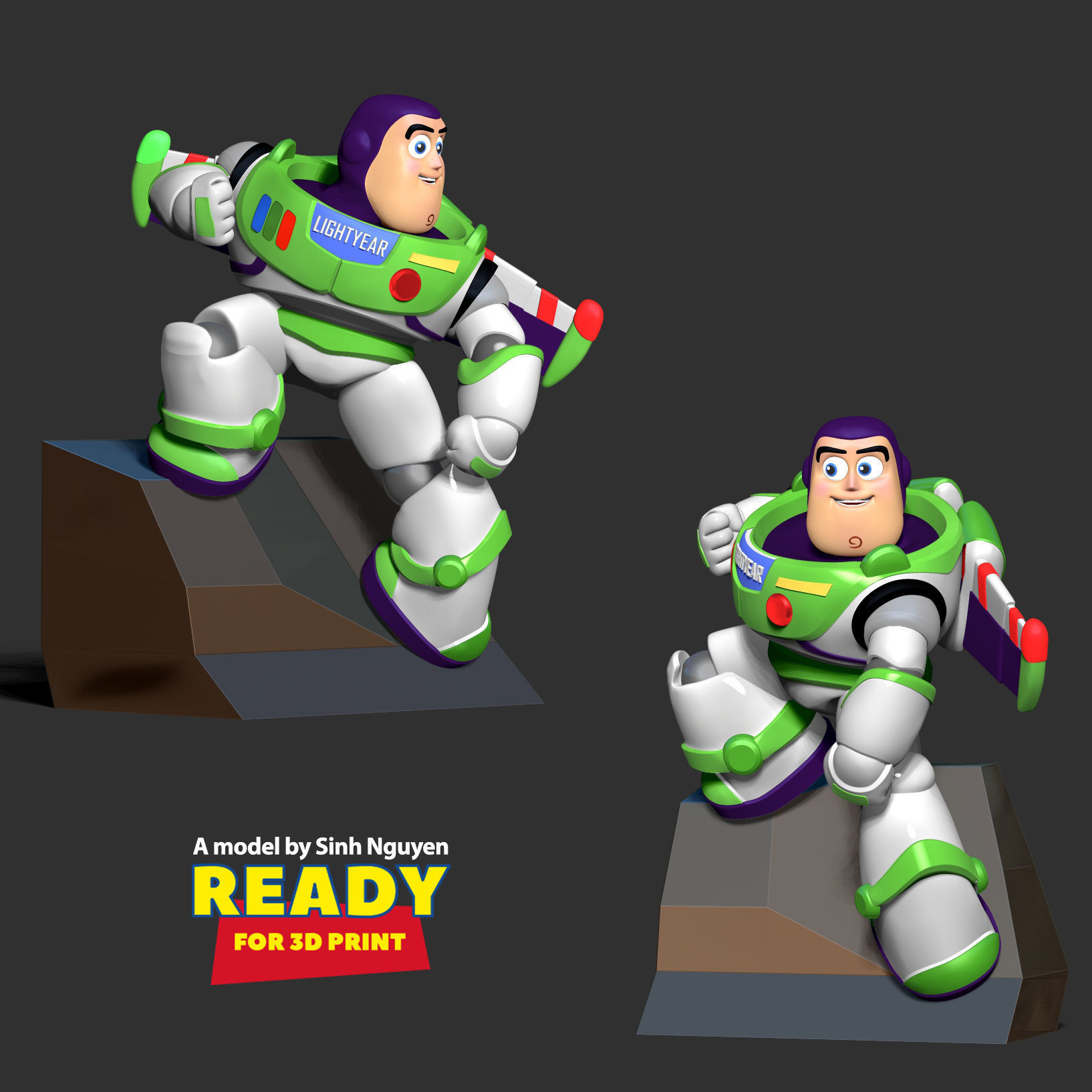 Buzz Lightyear Fanart 3D print model_5