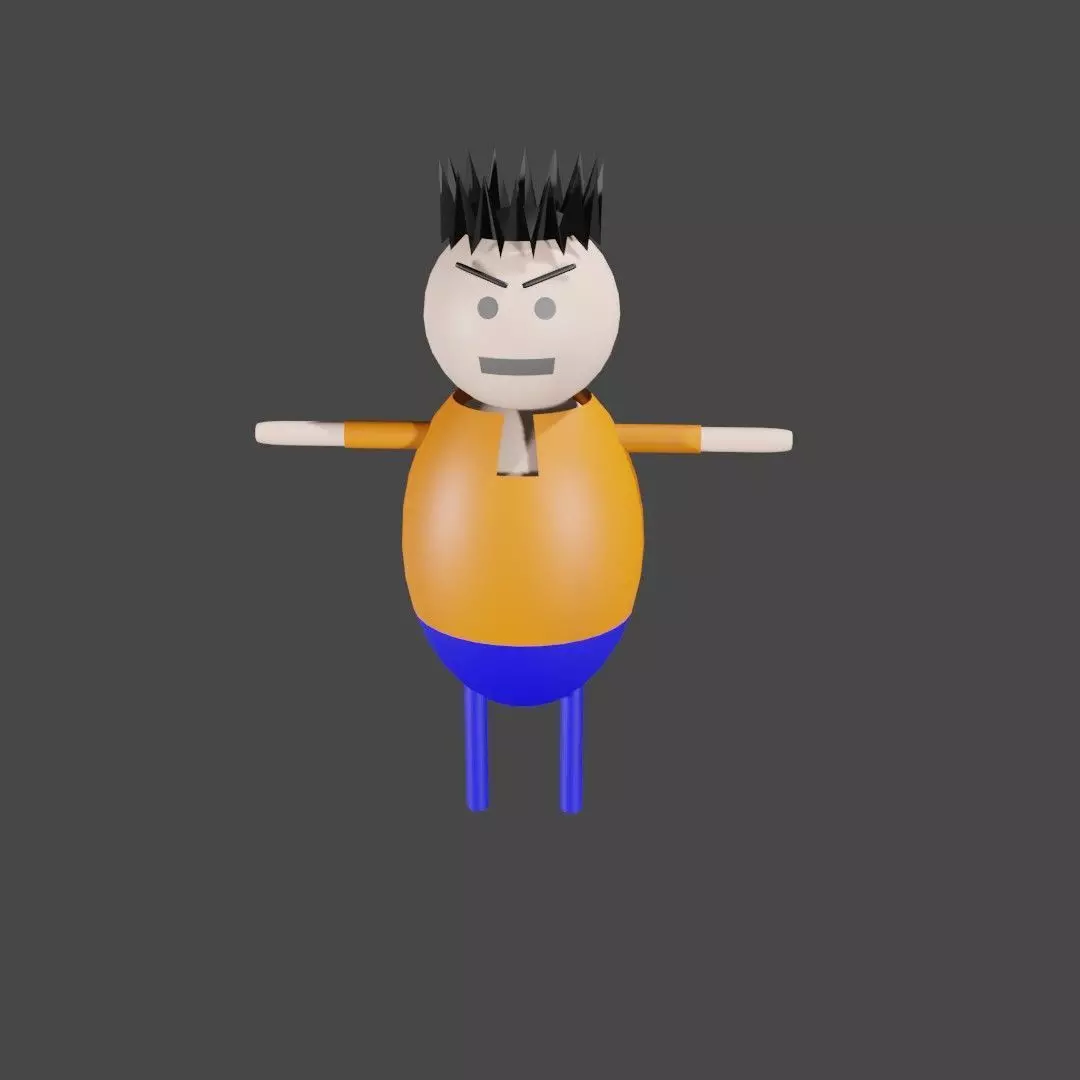 Make Joke of 3D model Free low-poly 3D model