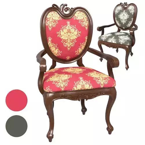 Classic carved chair 06