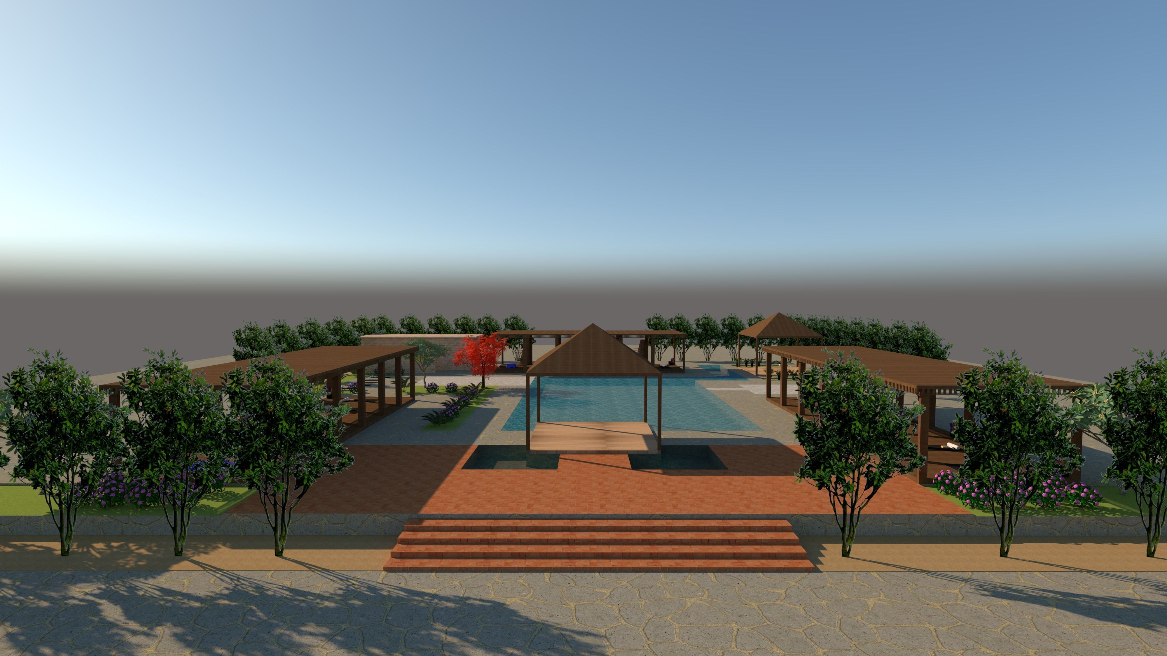 YOGA AREA 3D model_5