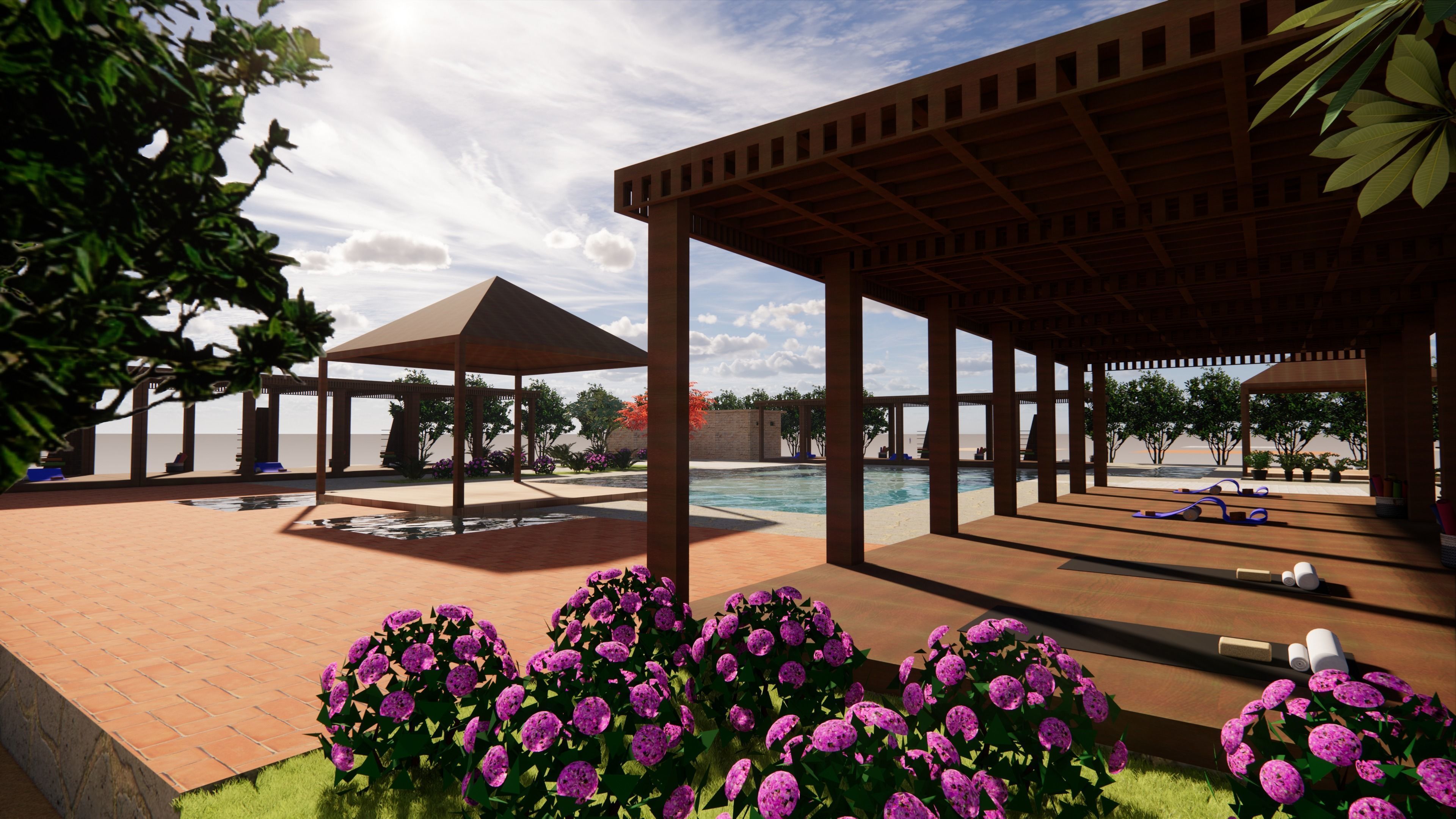 YOGA AREA 3D model_3