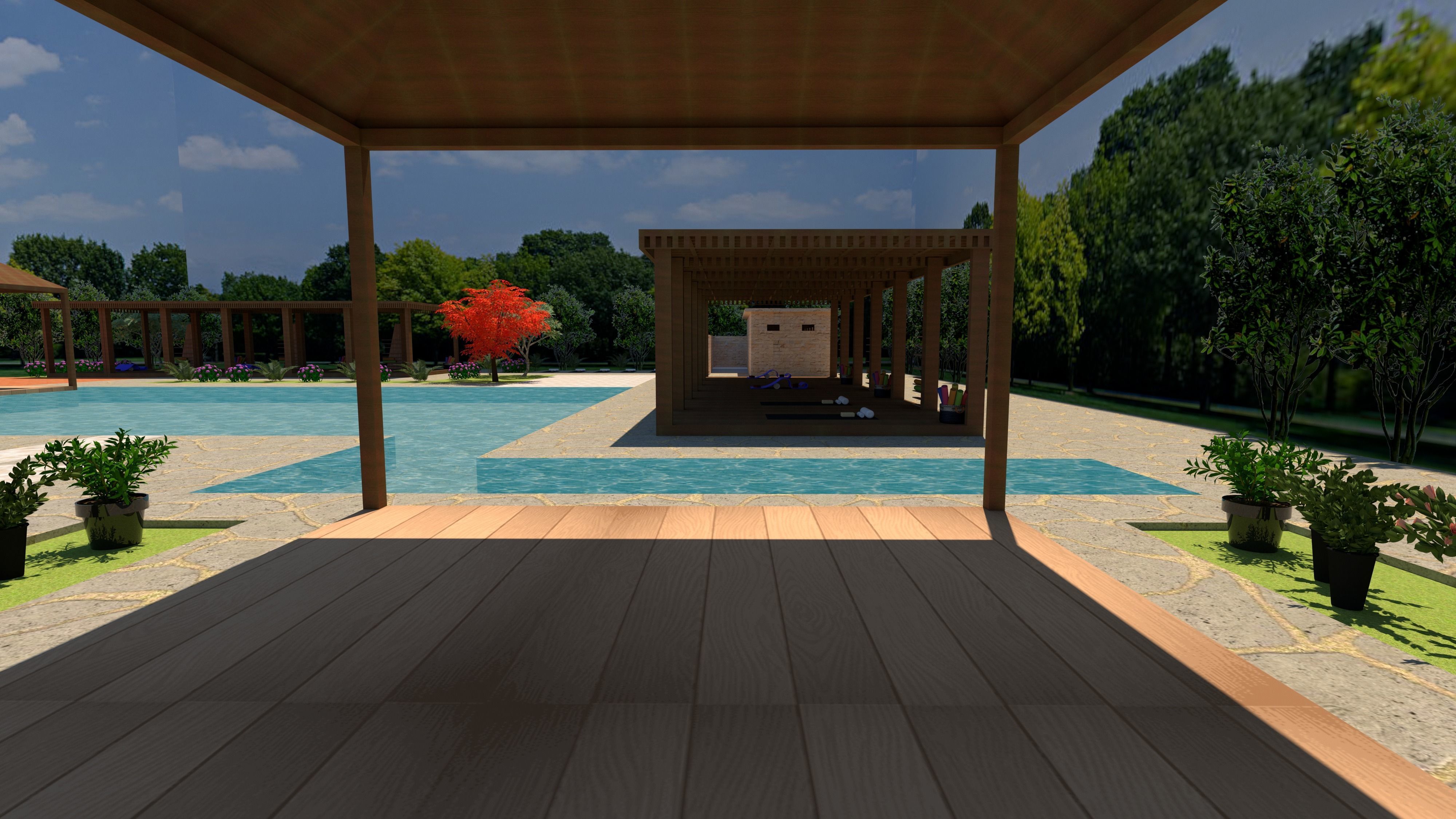 YOGA AREA 3D model_8
