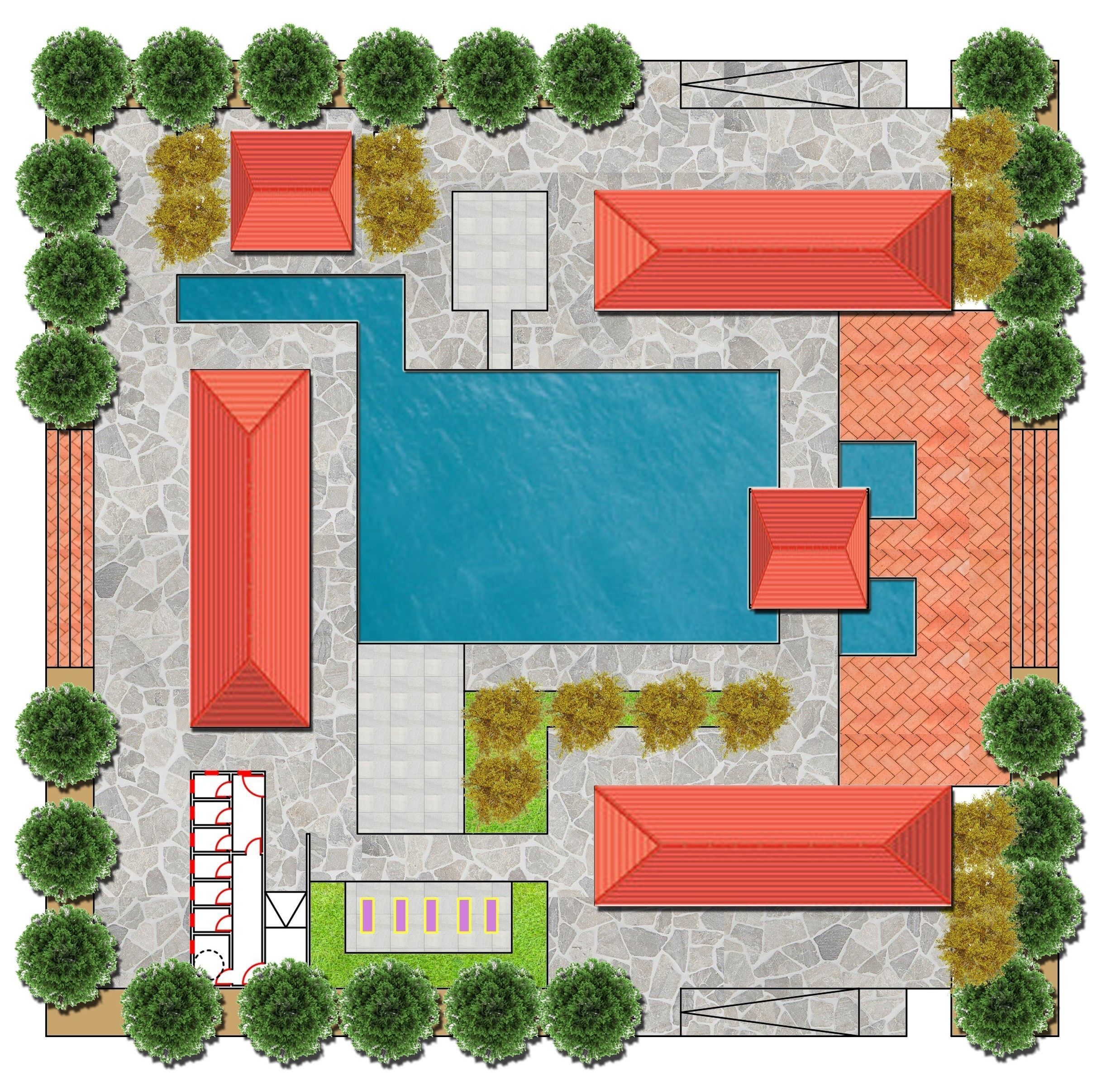 YOGA AREA 3D model_10