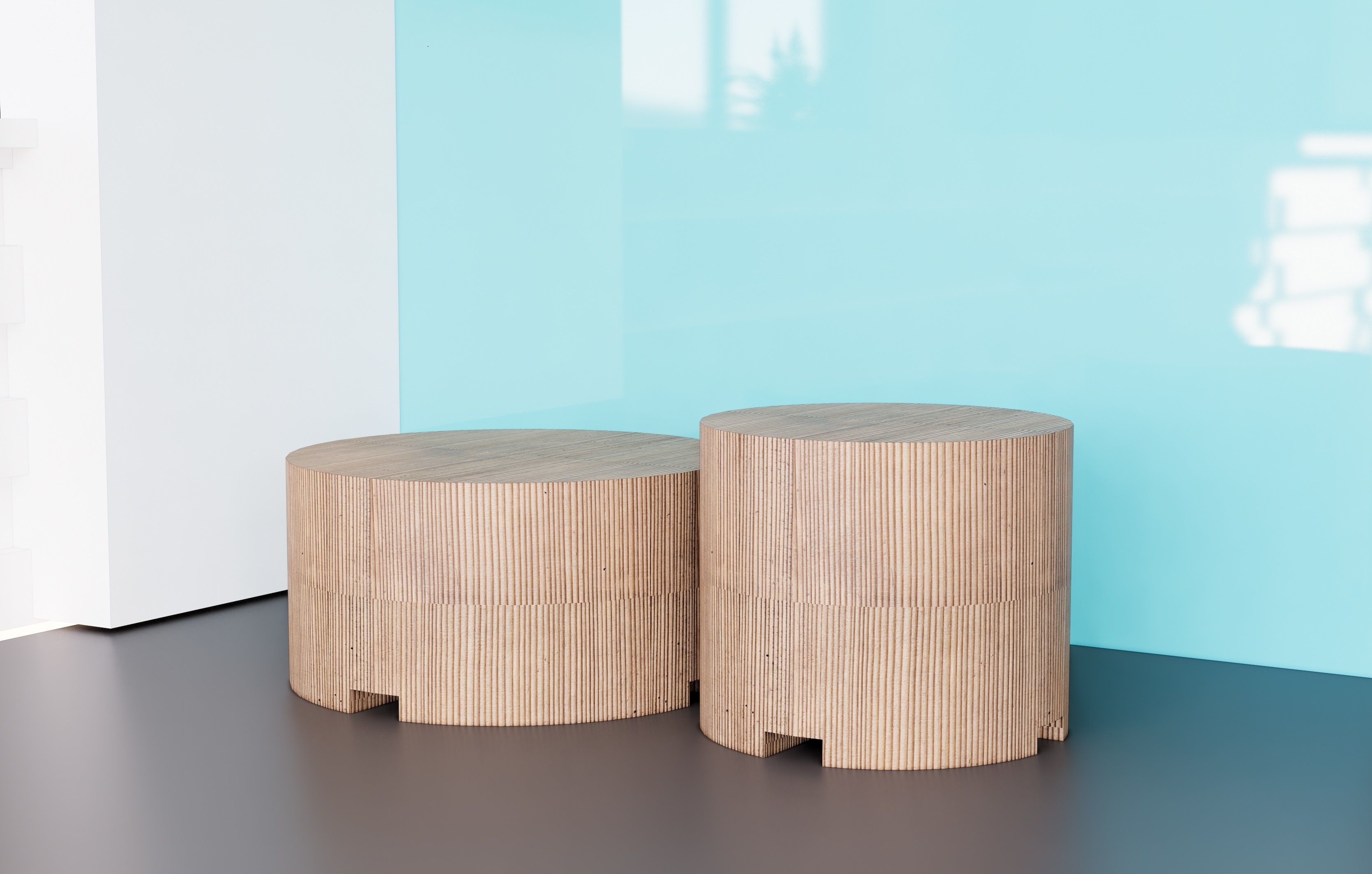 side table Free 3D model_4