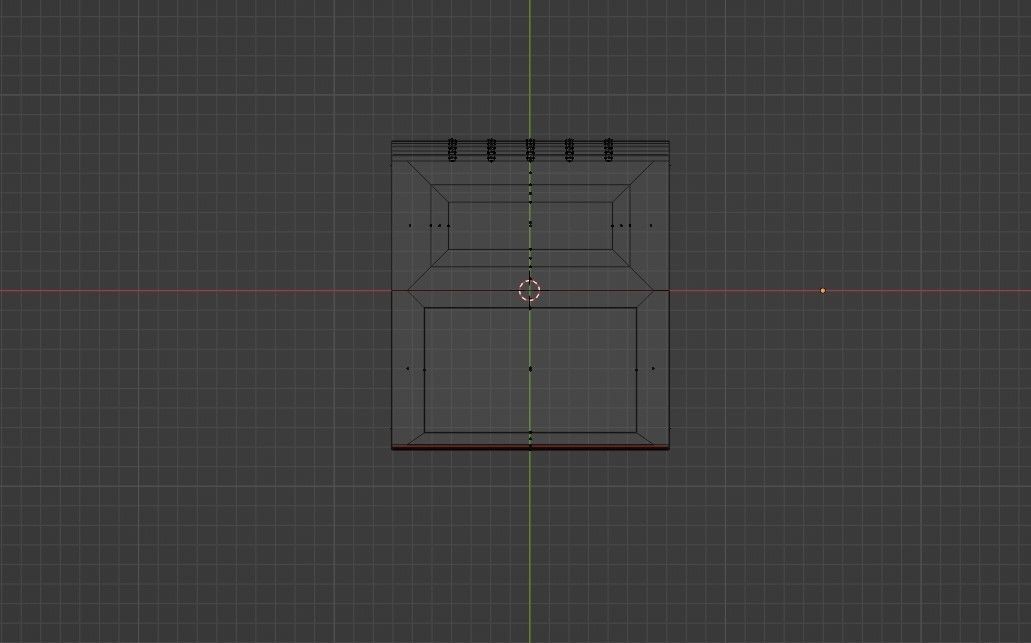 ID Card Reader Low-poly 3D model_13