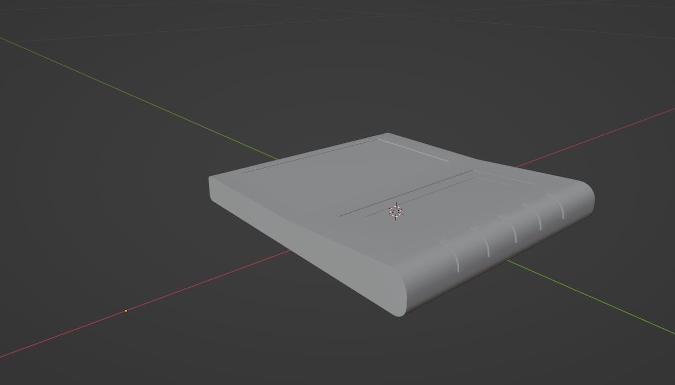 ID Card Reader Low-poly 3D model_9