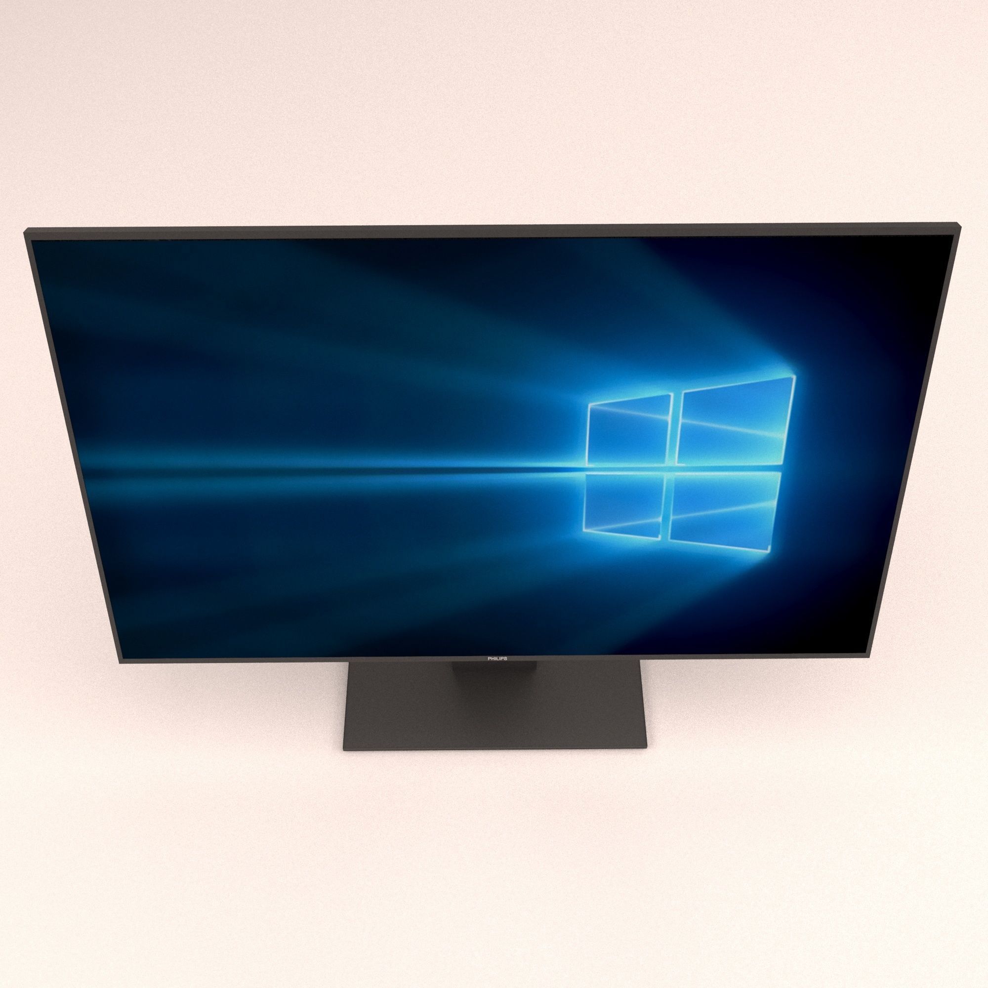 monitor microsoft windows 3D model_5