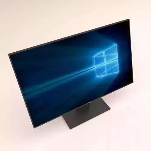 monitor microsoft windows 3D model