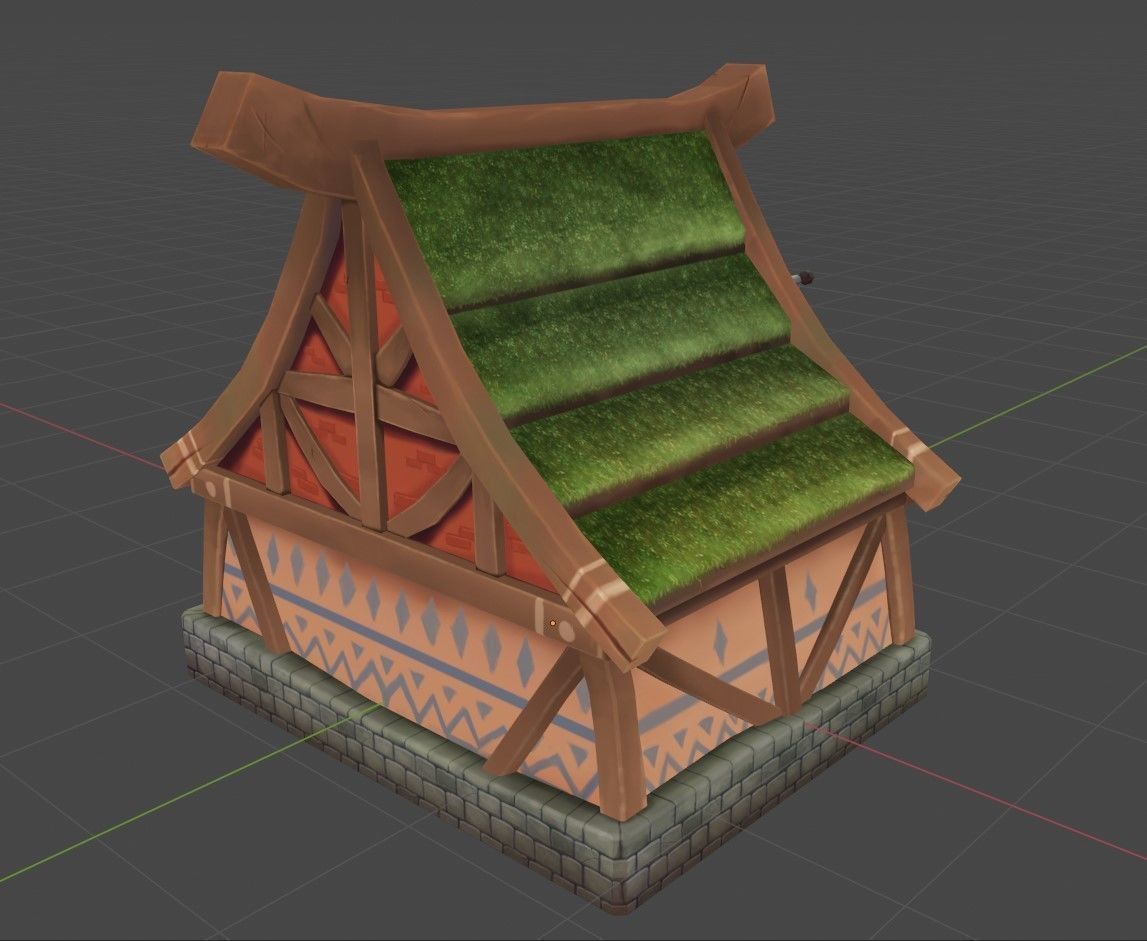 Magic Store Low-poly 3D model_5