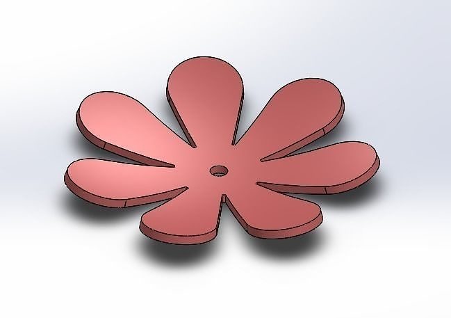 Flower 3D print model